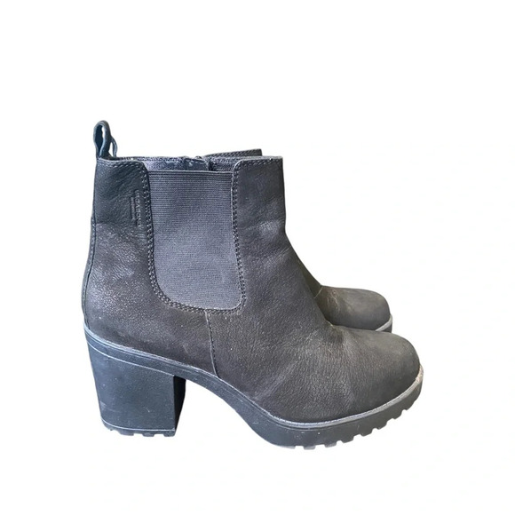 Vagabond black chunky heel boot size 39 - Picture 5 of 9